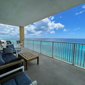 Apartment Tropic Winds 1701 Premium Corner Unit With 2 Parkings! Free Chairs Service!, Panama City Beach